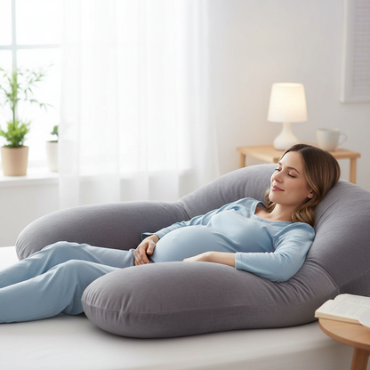 Pregnancy Pillows for Sleeping, G Shaped Full Body Maternity Pillow with Removable Cover - Support Pregnancy Pillow for Women