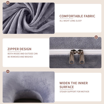 Pregnancy Pillows for Sleeping, G Shaped Full Body Maternity Pillow with Removable Cover - Support Pregnancy Pillow for Women